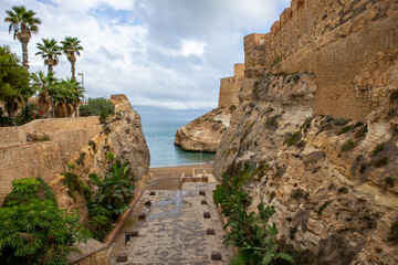 Melilla Fortress. Traditional Architecture in Old Melilla. Melilla is Spanish enclave located in...