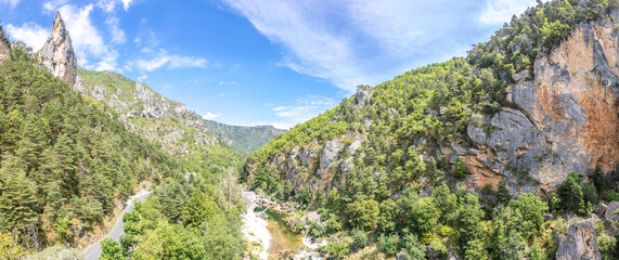 Roche Aiguille - Pas de Soucy - Gorges du Tarn (Lozère), France