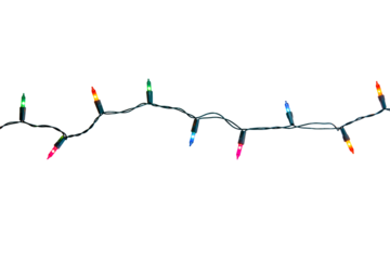 Christmas lights string