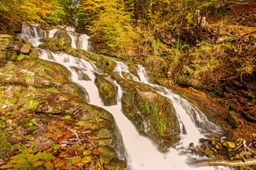 Wasserfall - Allgäu - Herbst - Fluß 