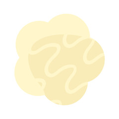Flower yellow sticky note