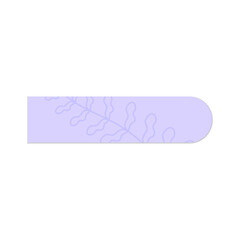 Bookmark purple sticky note with soft shadow