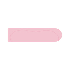 Bookmark pink sticky note