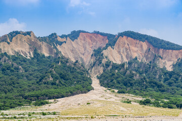 Taiwan Miaoli Huoyan Mountain Natural Scenery