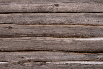 Fototapeta premium wooden wall background with black vignette borders 