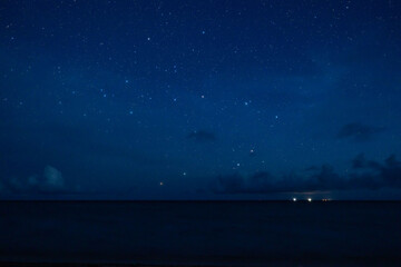西表島から見える南十字星と星空