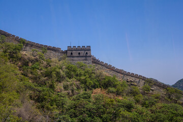 Fototapeta premium beautiful watchtower. The Great Wall of China