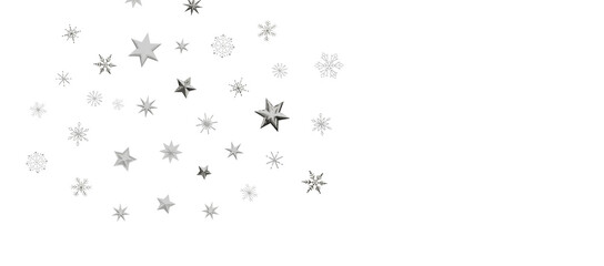 Falling snow at night. Bokeh lights