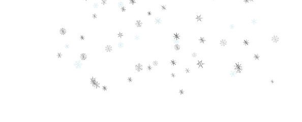 Naklejka na ściany i meble The winter background, falling snowflakes