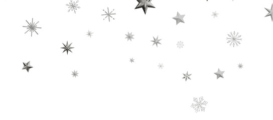 Snowflakes Falling On Snow - Winter Banner