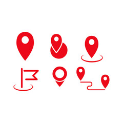 Locate icon, Location pin icon. Map pin place marker.