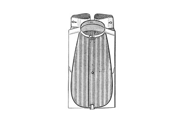 Fashion Shirt for Men – Vintage Illustration