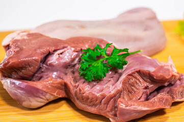 豚ハツと豚タン