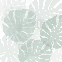 Foto auf Acrylglas Schmetterlinge im Grunge abstract floral background