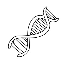 doodle DNA lines