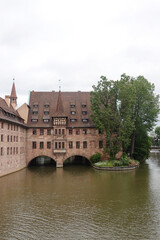 The Holy Spirit Hospital in Nuremberg, Germany	