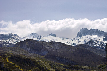 landscape with clouds
