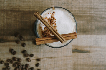 Cinnamon coffee 