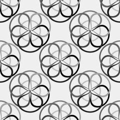 Stoffe zum Nähen Vector seamless pattern with circle element