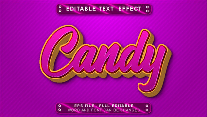candy text style editable