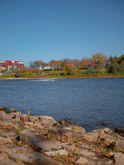 river in autumn