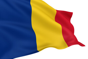 Fototapeta premium Romanian flag
