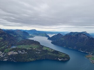 lake in the mountains