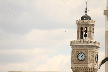 clock tower in the city