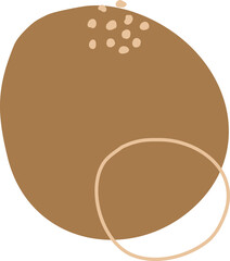 Abstract Organic Shape Vector Illustration