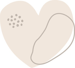 Abstract Organic Shape Vector Illustration