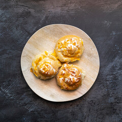  Plate of Ensaymadas (Filipino sweet buns)