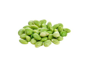 green soy beans   isolated on transparent png
