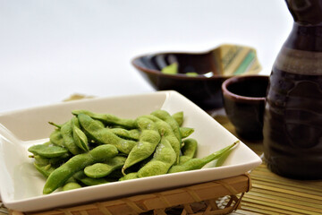 えだ豆と日本酒