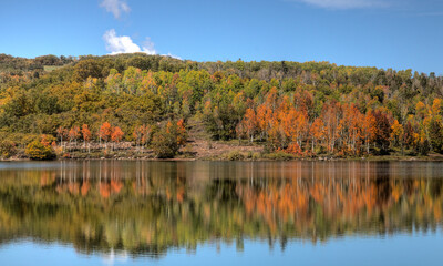 Kolob Reservoir Reflection