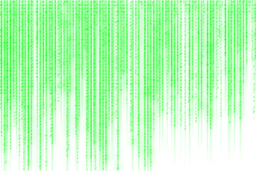 Digital green binary code matrix overlay background - obrazy, fototapety, plakaty