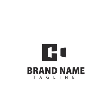 design Logo letter C H and camera,  good for companies that fit with photography