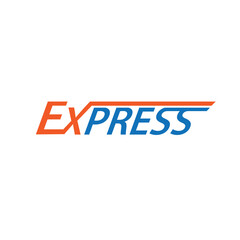 express logo design symbol icon