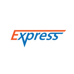 express logo design symbol icon