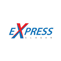 express logo design symbol icon
