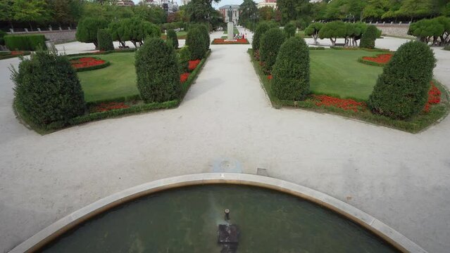 Buen Retiro park in Madrid, Spain