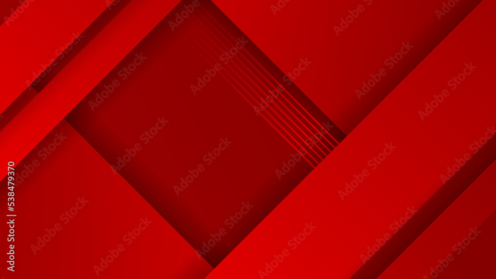 Poster simple red abstract background