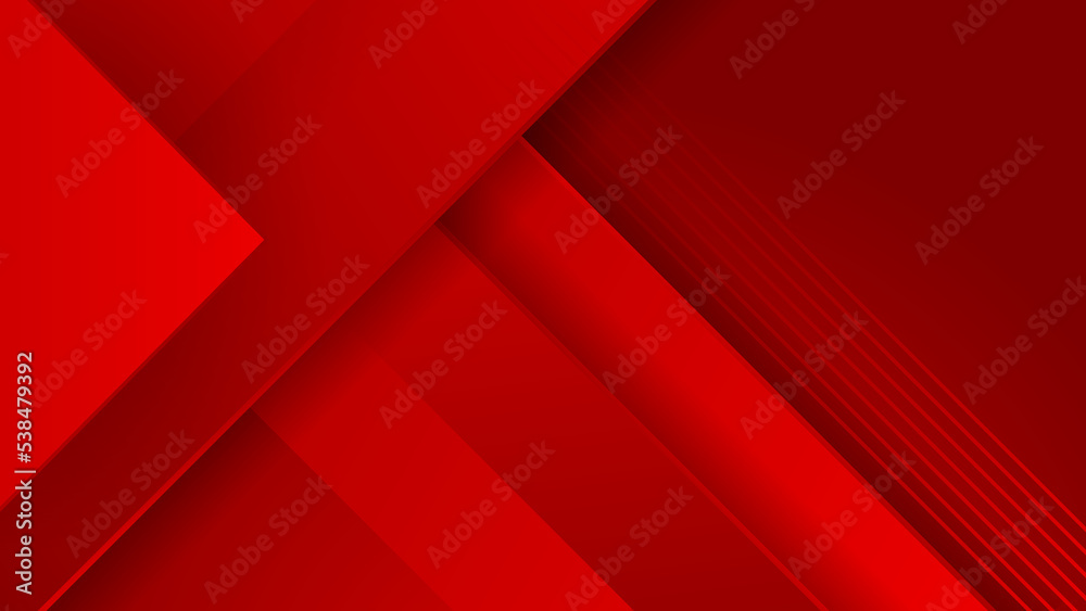 Poster simple red abstract background