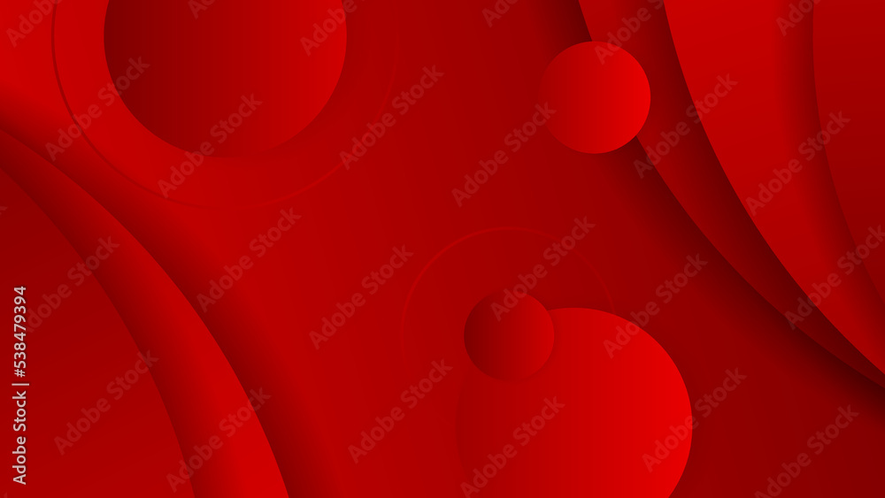 Poster simple red abstract background