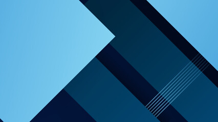 Abstract blue shapes background with line square and modern technology geometric pattern. Vector abstract graphic design banner pattern presentation background web template.