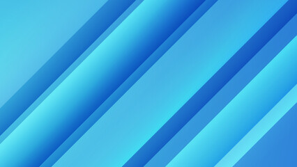 Obraz premium Abstract blue shapes background with line stripes and modern technology geometric pattern. Vector abstract graphic design banner pattern presentation background web template.