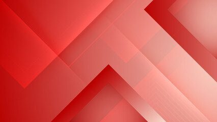 Abstract red vector background with stripes