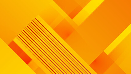 Abstract gradient orange yellow modern design background