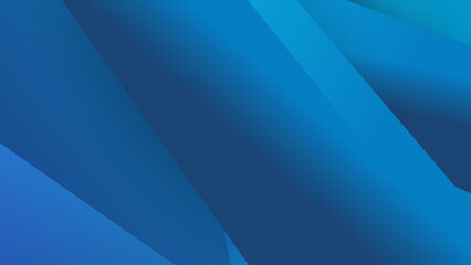 Abstract dark blue background with geometric shapes. Vector illustration