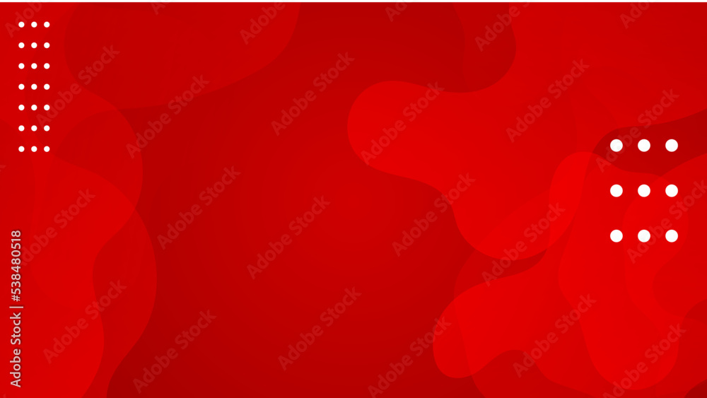 Aufkleber abstract red background minimal, abstract creative overlap digital background, modern landing page c