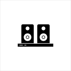 Fototapeta premium Best speaker line icon in trendy flat style. vector illustration on white background.